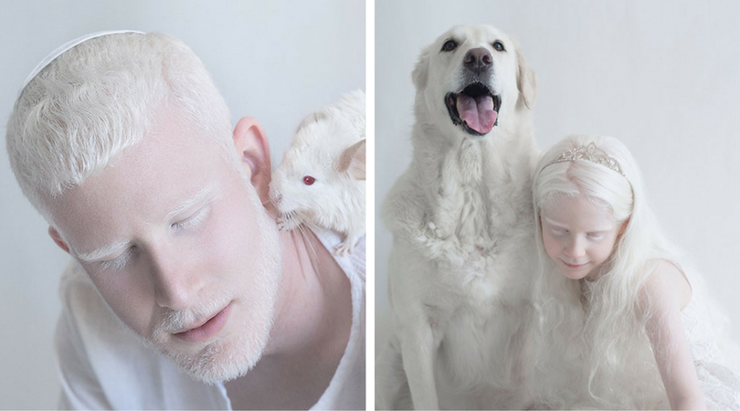 красота на албиносите (арт фотографии)