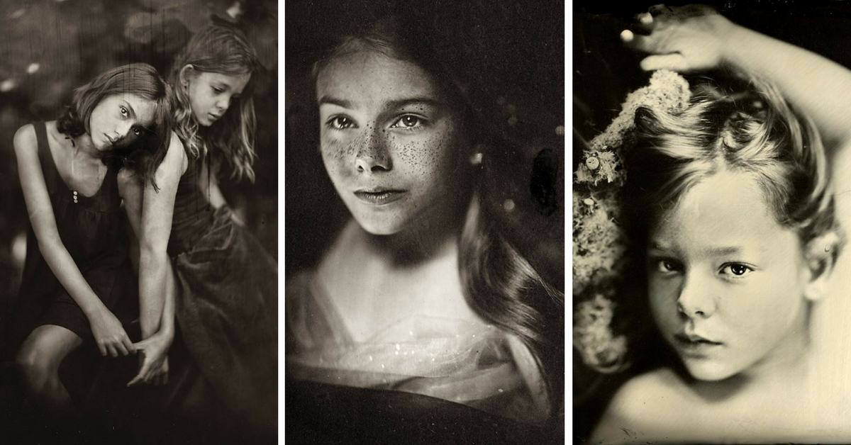 Фотограф използва техника на над 160 години за да създаде правдиви портрети на деца