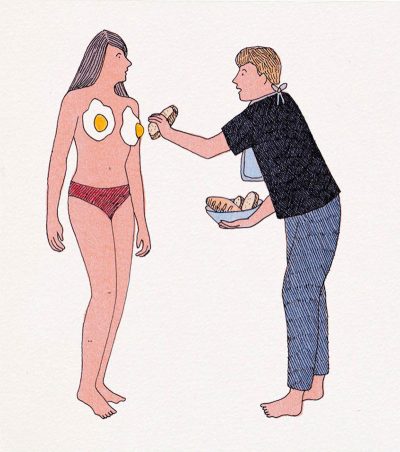 „Невинно-еротични“ илюстрации размишляват над фетишизма