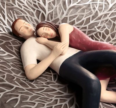 На ръба между съня и реалността: ръчно рисувани глинени скулптури или причудливи 3D илюстрации