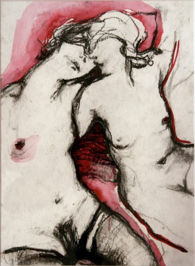 Със заряда на скиците на Егон Шиле: фигуративната живопис на Kati Verebics
