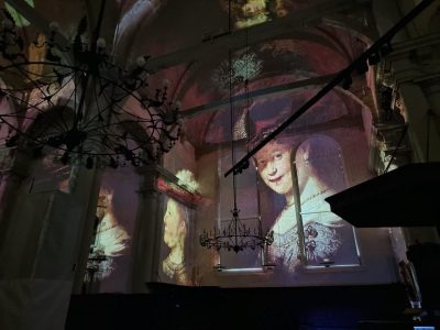„Винсент среща Рембранд: Неразказаната история“ – българи осъществяват неслучилата се среща между художниците с 360-градусова 3D мапинг проекция