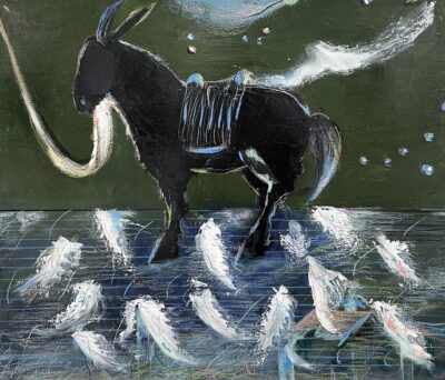 Миниатюри: изложба живопис на Греди Асса отразява съкровените преживявания на художника